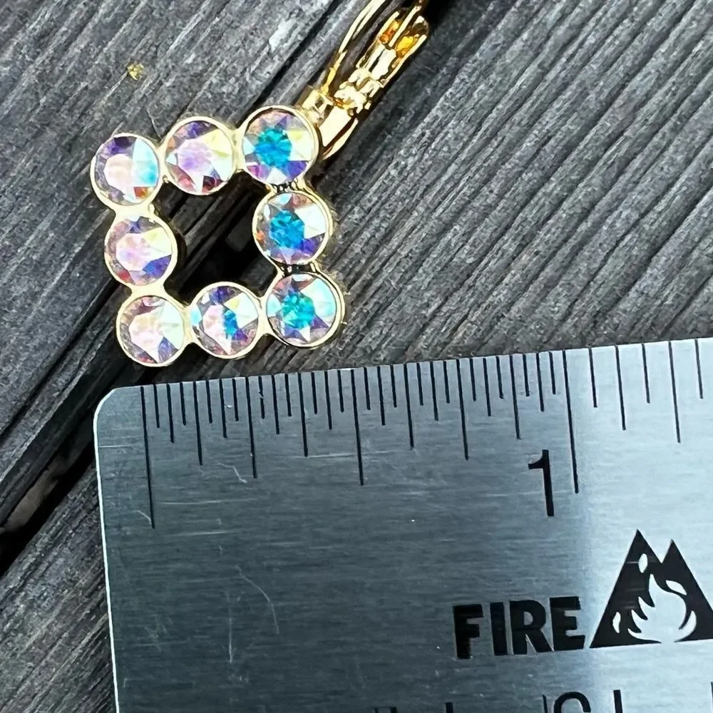 Handcrafted Earrings with Swarovski Crystal